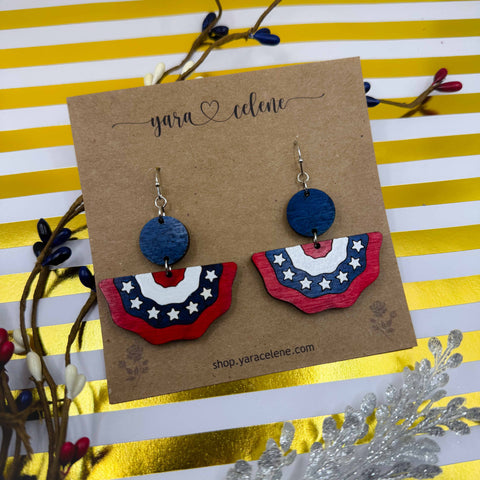 Bunting Flag Earrings