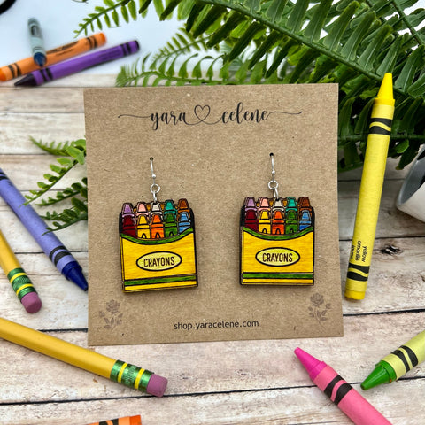 Crayon Box Earrings