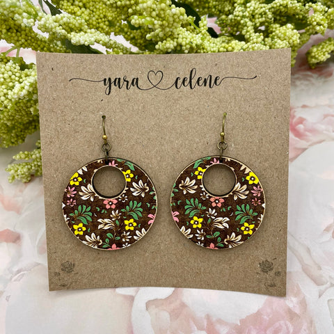 Retro Easter Flower Earrings