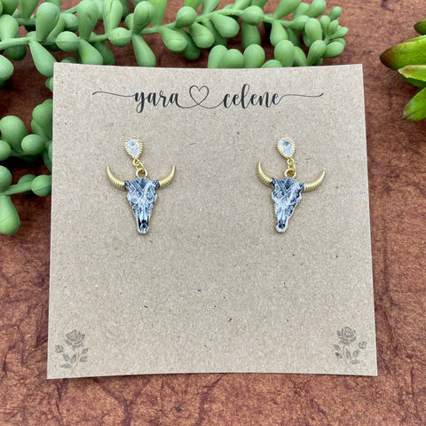 Blingin' Bulls Earrings