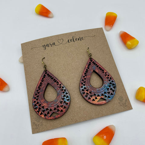 Aztec Triangle Teardrop