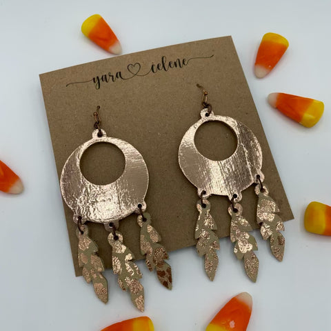 DreamCatcher Leather Earrings