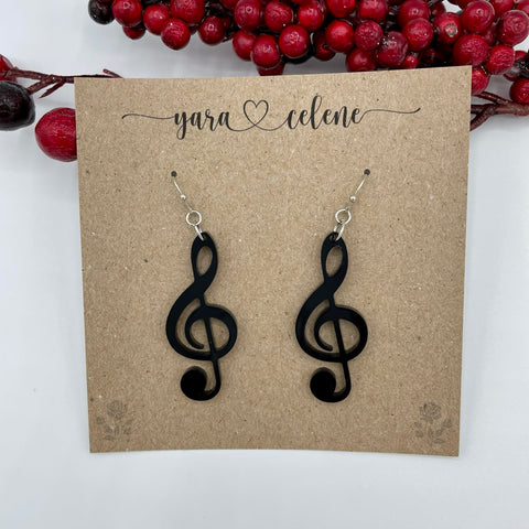 Treble Note Earrings