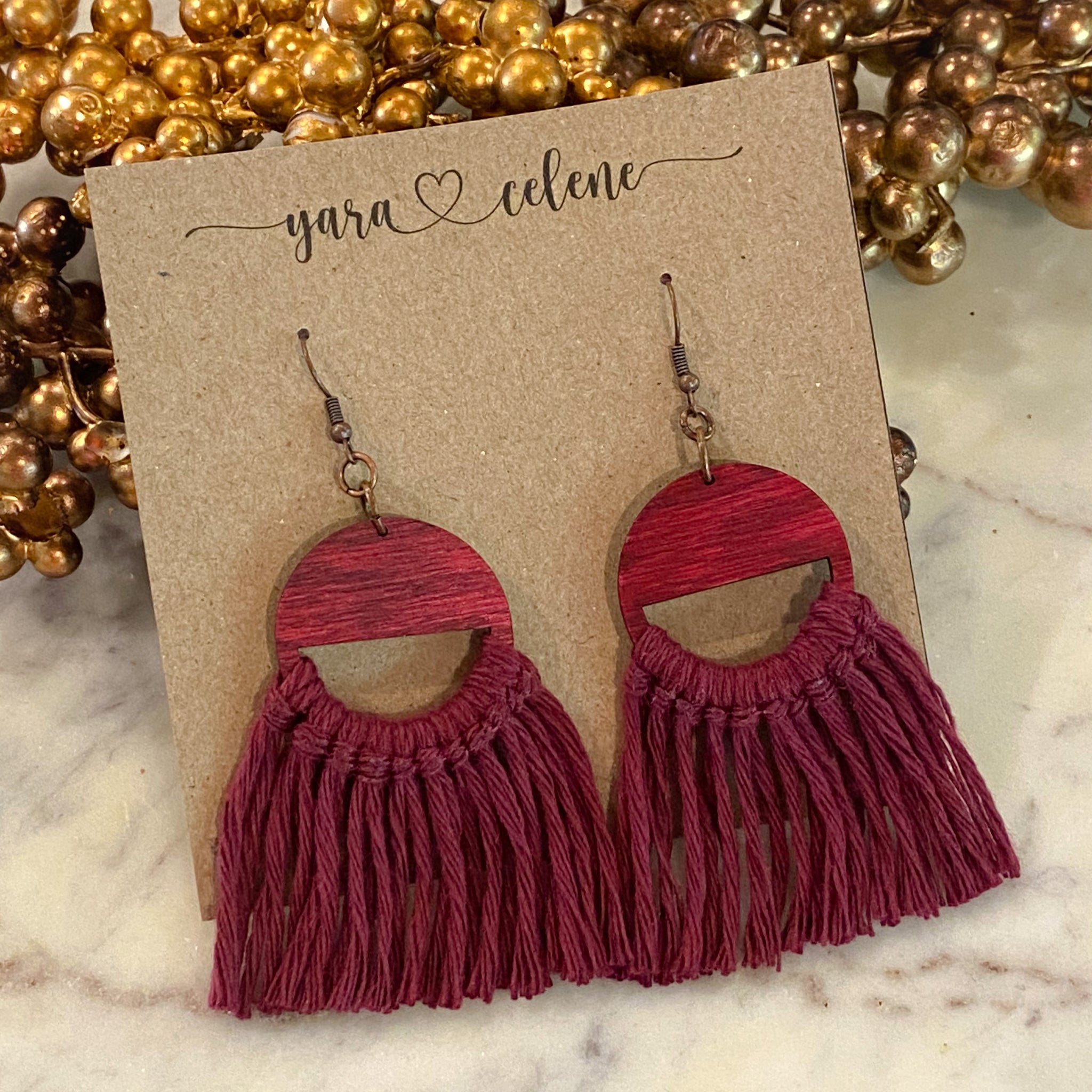 Women Drop Earrings Indian Party Wear Maroon Color Earrings Set at Rs  350/pair in Delhi